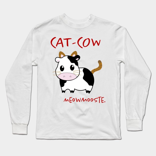 Cat-Cow Long Sleeve T-Shirt by MRB Makes